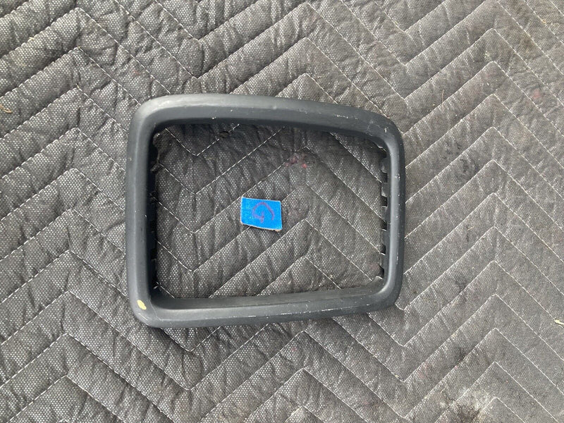 1982-1994 BMW E30 318i 325i Shifter Bezel Trim Black Surround OEM #2222M