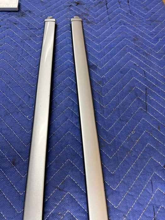 2005-2007 Volvo S60R LH & RH Silver Exterior Door Side Trim Moldings OEM #1235EM