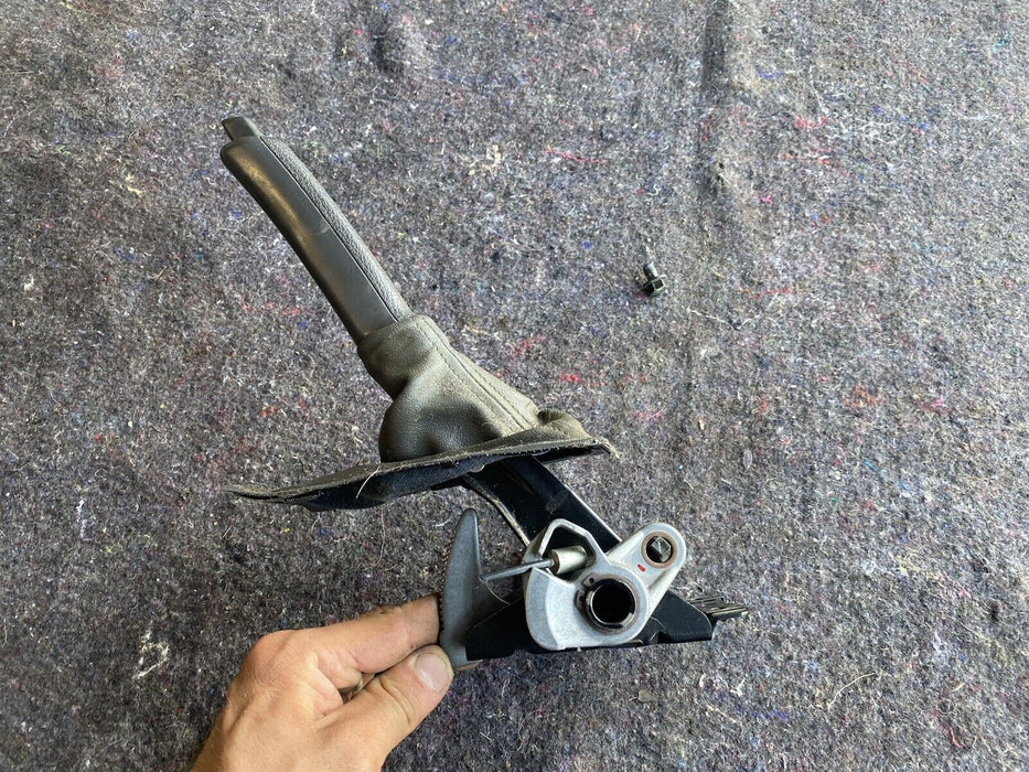 98-00 Volvo V70R V70 S70 Parking Brake Lever Assembly & Boot Gray OEM #1633E